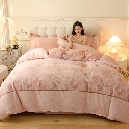 91家纺网 家纺一手货源 找家纺 （老款）2024金太阳四件套加厚保暖套件