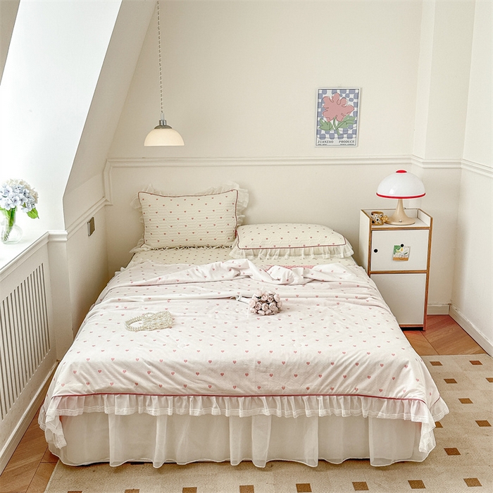 91家纺网 家纺一手货源 找家纺 （总）婳庭 2023新款有氧小冰皮夏被四件套