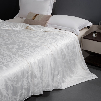 91家纺网 家纺一手货源 找家纺 （总）茧月 纯蚕丝被 100桑蚕丝可检测 有检测报告-奥菲之恋