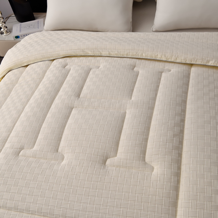 91家纺网 家纺一手货源 找家纺 （总）招财狼家纺 2024新款华夫格羽丝被