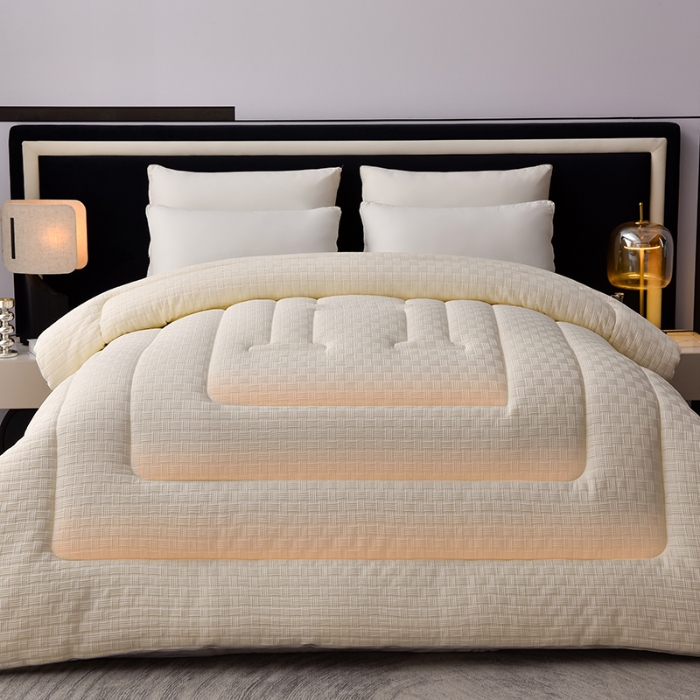 91家纺网 家纺一手货源 找家纺 （总）招财狼家纺 2024新款华夫格羽丝被