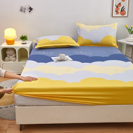 91家纺网 家纺一手货源 找家纺 （总）菲度家纺 2024新款柔肤水洗棉床笠