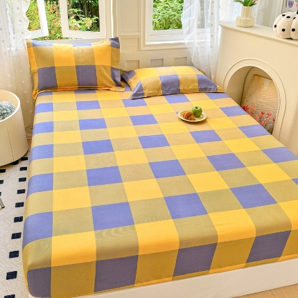 91家纺网 家纺一手货源 找家纺 （总）菲度家纺 2024新款柔肤水洗棉床笠