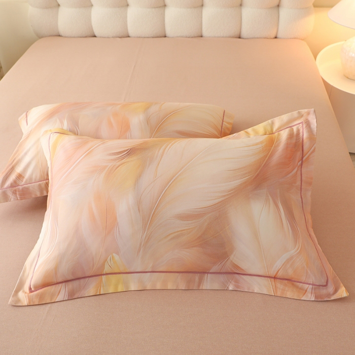 91家纺网 家纺一手货源 找家纺 2024秋冬新款金太阳四件套加厚保暖套件-羽诺