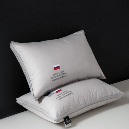 91家纺网 家纺一手货源 找家纺 （总）华盛羽绒被 2024新款立体羽绒枕西伯利亚鹅绒枕酒店枕家用枕直播供货可定制尺寸