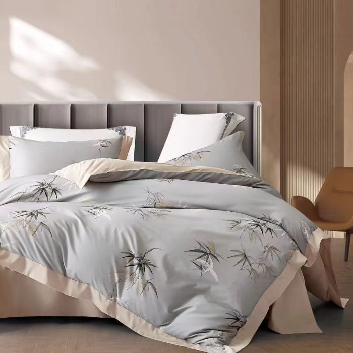 91家纺网 家纺一手货源 找家纺 2024秋冬数码印花超柔全棉磨毛拼角工艺款低价跑量直播供货实体店四件套新品