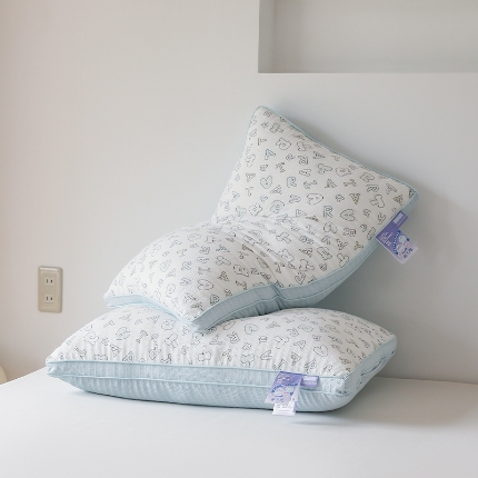 91家纺网 家纺一手货源 找家纺 （总）2024新款 唤醒夏日多巴胺 恰到好处 软而有度 48*74CM眠泡泡护颈枕