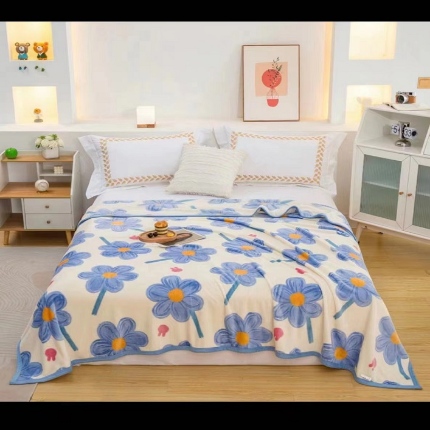 91家纺网 家纺一手货源 找家纺 （总）爱她美家纺 250g云貂绒毛毯