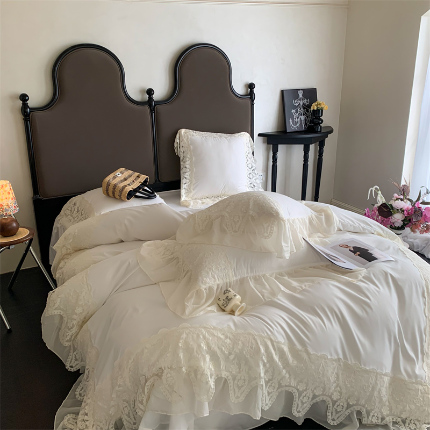 91家纺网 家纺一手货源 找家纺 （总）吾欢心 2025秋冬新款高端法式轻奢四件套巴洛克系列