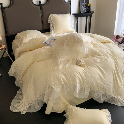 91家纺网 家纺一手货源 找家纺 （总）吾欢心 2025秋冬新款高端法式轻奢四件套巴洛克系列