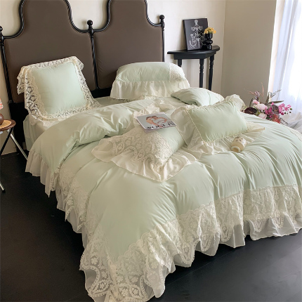 91家纺网 家纺一手货源 找家纺 （总）吾欢心 2025秋冬新款高端法式轻奢四件套巴洛克系列