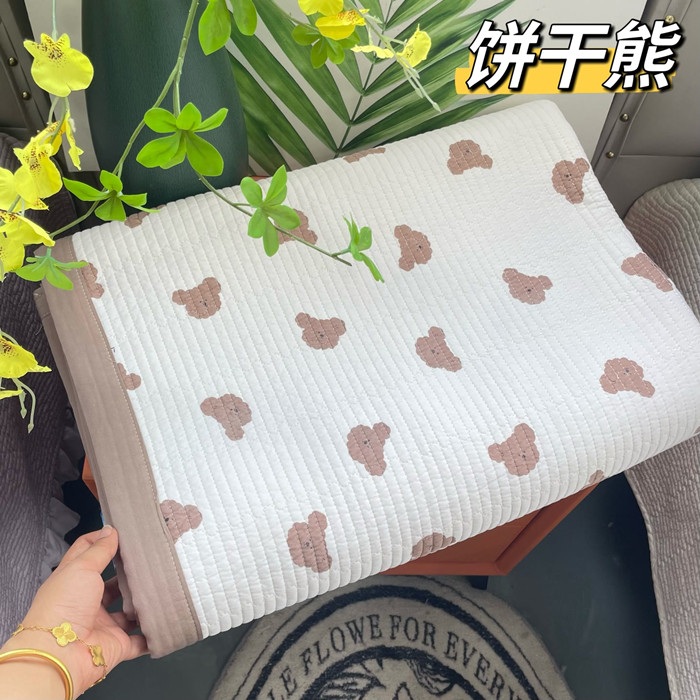 91家纺网 家纺一手货源 找家纺 （总）双面天丝床盖200×230加大单件莫代尔天丝棉花床盖 夏季凉席床单