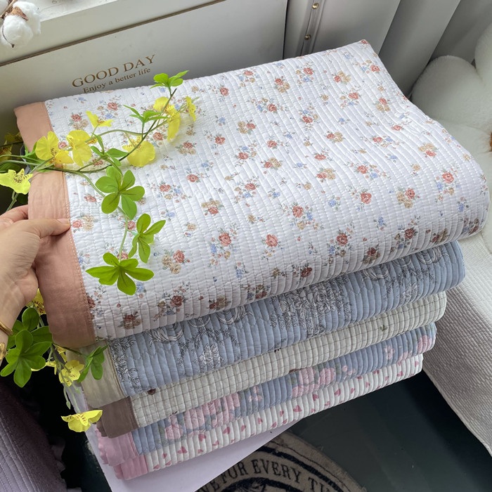 91家纺网 家纺一手货源 找家纺 （总）双面天丝床盖200×230加大单件莫代尔天丝棉花床盖 夏季凉席床单