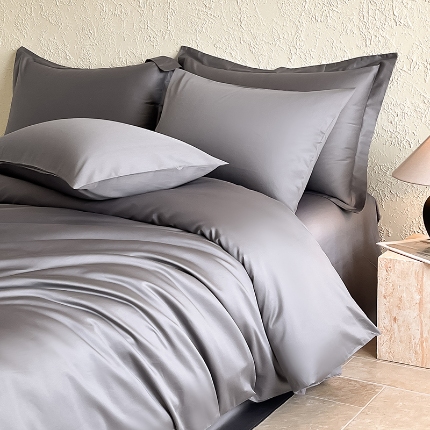 91家纺网 家纺一手货源 找家纺 （总）Mr.pig猪先生水洗棉 2024新品A类100全棉高支高密贡缎新疆长绒棉四件套纯棉床单被套学生宿舍三件套枕套床笠床上用品