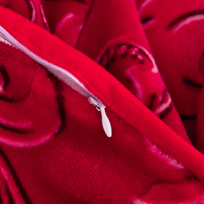 91家纺网 家纺一手货源 找家纺  新8.5-9.5斤法莱绒四件套珊瑚牛奶金貂绒四件套床裙 江月