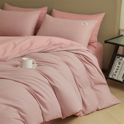 91家纺网 家纺一手货源 找家纺 （总）优贝家纺 秋冬新款纯色全棉纯棉磨毛四件套