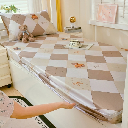 91家纺网 家纺一手货源 找家纺 （总）2024新款学生宿舍.13372印花单品床笠