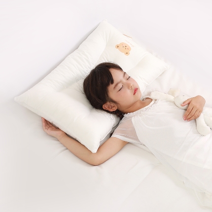 91家纺网 家纺一手货源 找家纺 （总）乐可 2024新款A类元气小熊儿童枕学生枕头枕芯 风格二