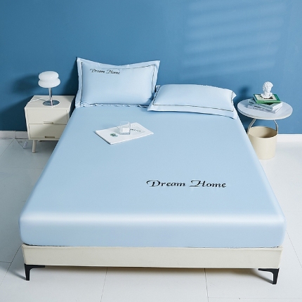 91家纺网 家纺一手货源 找家纺 （总）七仙女家纺2025新款A类水洗真丝冰丝床笠系列