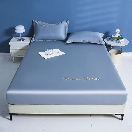 91家纺网 家纺一手货源 找家纺 （总）七仙女家纺2025新款A类水洗真丝冰丝床笠系列