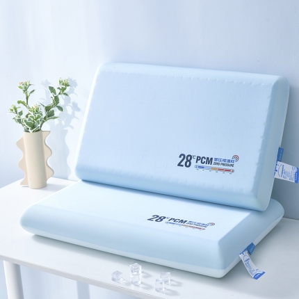 91家纺网 家纺一手货源 找家纺 凉感枕PCM相变零压枕科技枕持久冰感枕芯