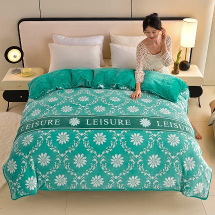 91家纺网 家纺一手货源 找家纺 （总）2025新款加厚直播爆款牛奶绒被套金貂法莱绒单品被套