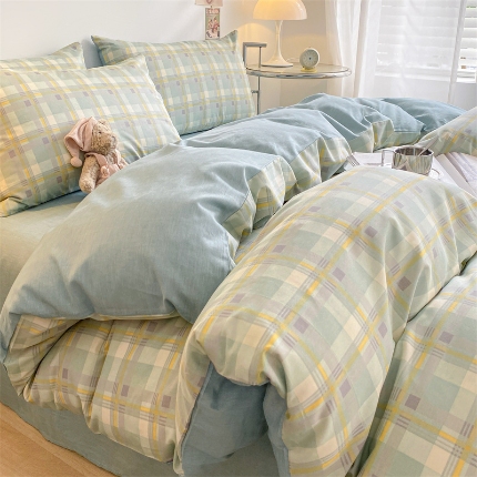 91家纺网 家纺一手货源 找家纺 （总）如约 2025新款全棉12868印花四件套