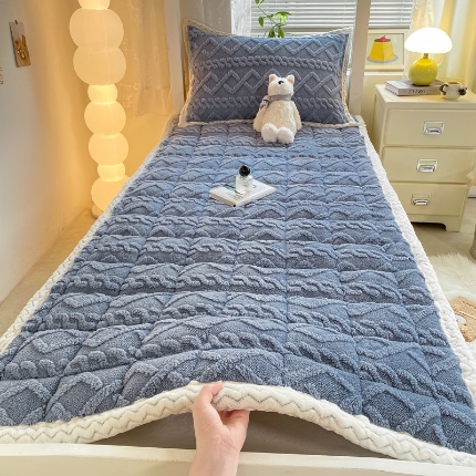 91家纺网 家纺一手货源 找家纺 （总）源舍 2024新款塔芙蓉学生宿舍夹棉床垫