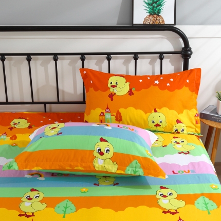 91家纺网 家纺一手货源 找家纺 总雨萝新款12868全棉纯棉枕套30*50cm一只