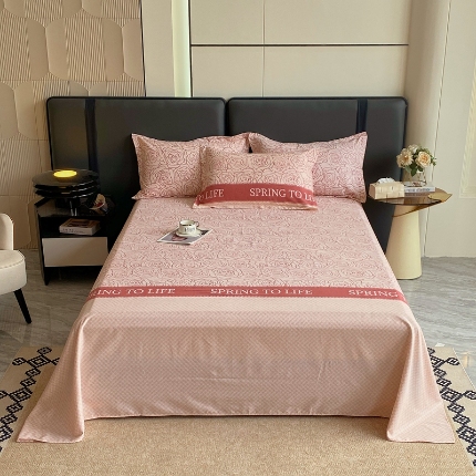 91家纺网 家纺一手货源 找家纺 （总）宝莱利家纺 2025加厚磨毛直角床单 