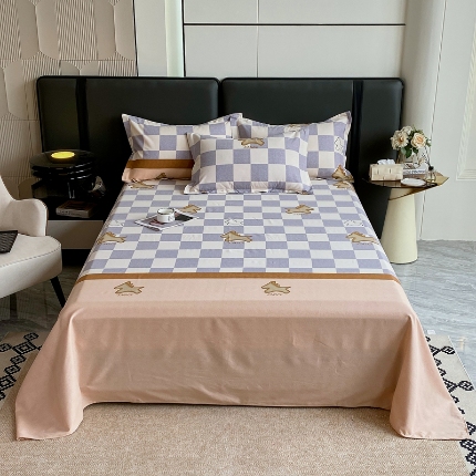 91家纺网 家纺一手货源 找家纺 （总）宝莱利家纺 2025加厚磨毛直角床单 