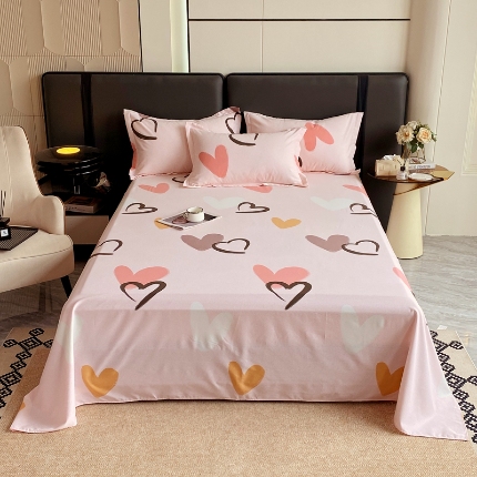 91家纺网 家纺一手货源 找家纺 （总）宝莱利家纺 2025加厚磨毛直角床单 