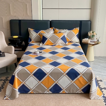 91家纺网 家纺一手货源 找家纺 （总）宝莱利家纺 2025加厚磨毛直角床单 