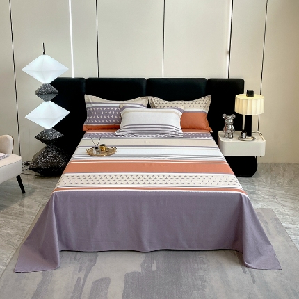 91家纺网 家纺一手货源 找家纺 （总）宝莱利家纺 2025加厚磨毛直角床单 