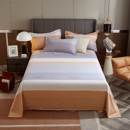 91家纺网 家纺一手货源 找家纺 （总）宝莱利家纺 2025加厚磨毛直角床单 