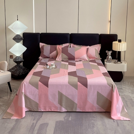 91家纺网 家纺一手货源 找家纺 （总）宝莱利家纺 2025加厚磨毛直角床单 