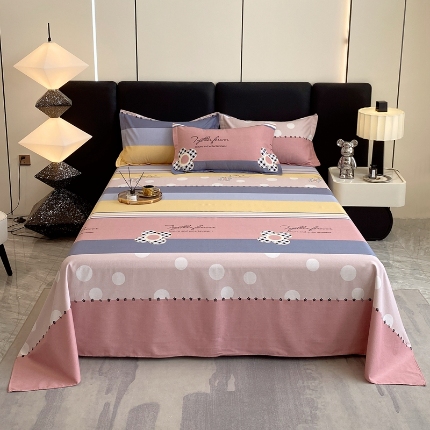 91家纺网 家纺一手货源 找家纺 （总）宝莱利家纺 2025加厚磨毛直角床单 