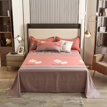 91家纺网 家纺一手货源 找家纺 （总）宝莱利家纺 2025加厚磨毛直角床单 