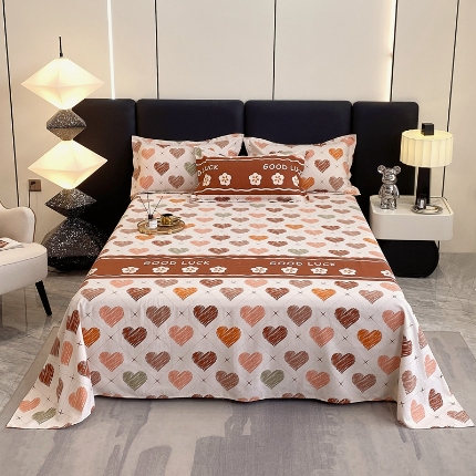 91家纺网 家纺一手货源 找家纺 （总）宝莱利家纺 2025加厚磨毛直角床单 