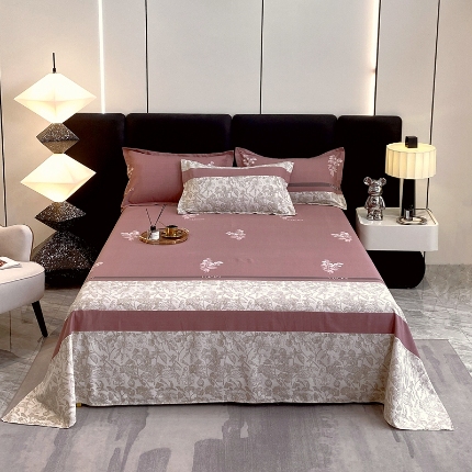 91家纺网 家纺一手货源 找家纺 （总）宝莱利家纺 2025加厚磨毛直角床单 