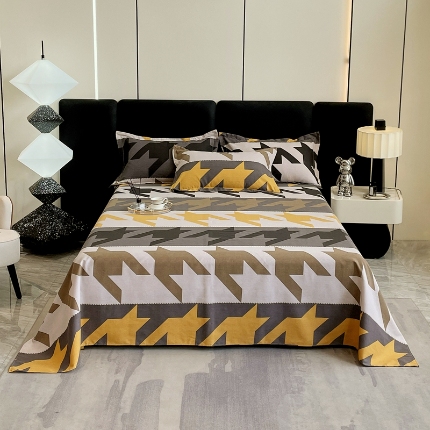 91家纺网 家纺一手货源 找家纺 （总）宝莱利家纺 2025加厚磨毛直角床单 