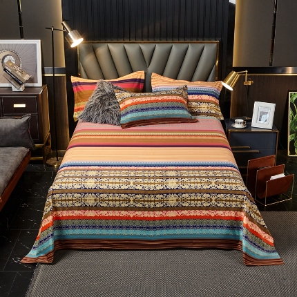 91家纺网 家纺一手货源 找家纺 （总）宝莱利家纺 2025加厚磨毛直角床单 