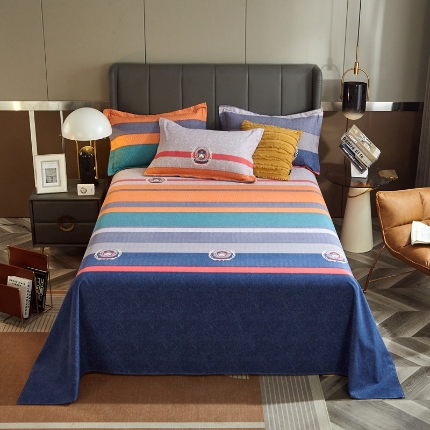 91家纺网 家纺一手货源 找家纺 （总）宝莱利家纺 2025加厚磨毛直角床单 