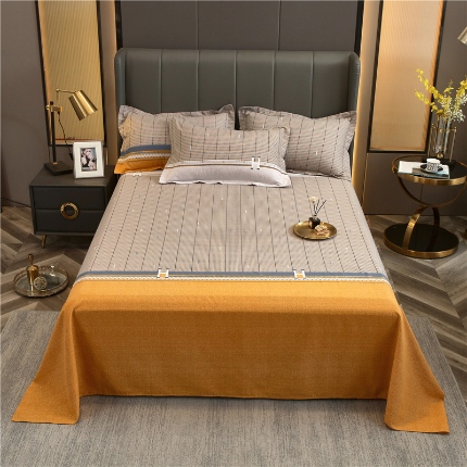 91家纺网 家纺一手货源 找家纺 （总）宝莱利家纺 2025加厚磨毛直角床单 