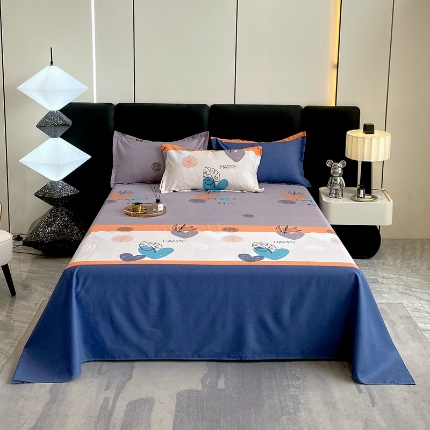 91家纺网 家纺一手货源 找家纺 （总）宝莱利家纺 2025加厚磨毛直角床单 