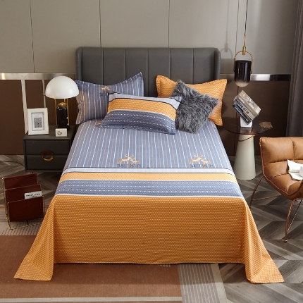 91家纺网 家纺一手货源 找家纺 （总）宝莱利家纺 2025加厚磨毛直角床单 