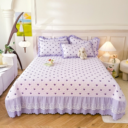 91家纺网 家纺一手货源 找家纺 （总）A类母婴级双层纱棉麻三件套四件套小竺棉泡泡棉泡泡纱单床盖三件套纯棉全棉水洗棉凉感丝床盖三件套