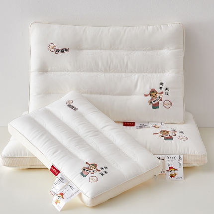 91家纺网 家纺一手货源 找家纺 （总）乐可 2024新款金榜题名状元枕儿童枕学生枕枕头枕芯-风格一