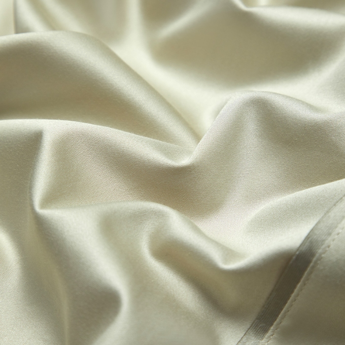 91家纺网 家纺一手货源 找家纺 【2024更新】100支100S全棉太妃缎纯色拼色四件套可选多件套可定制 典雅·绿