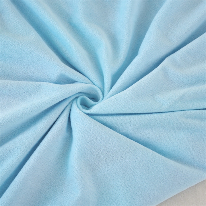 91家纺网 家纺一手货源 找家纺 品尚嘉 水貂绒毛毯长毛绒法莱绒双层跨境外贸毯子-扎染系 扎染-水蓝粉